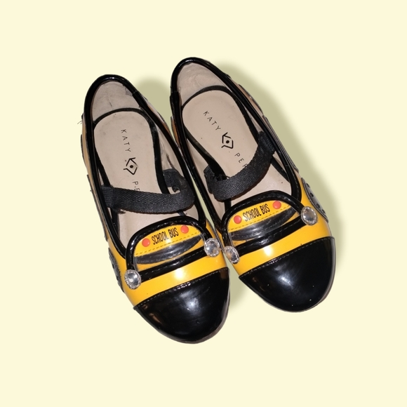 Katy Perry School Bus Toddler Size 5 Ballet Shoes. Adorable! Excellent! - Picture 4 of 7